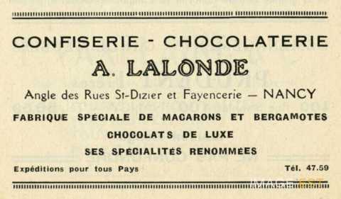 Chocolaterie Lalonde (Nancy)